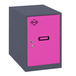 Vestiaire métallique 475x400x500 - Anthracite/Rose - SIMON RACK - 8425437117701