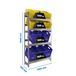 Rayonnage léger tri de bouteille sans vis 2000x1000x300 - 4 niveaux Galvanisé - SIMON RACK - 8425437119545