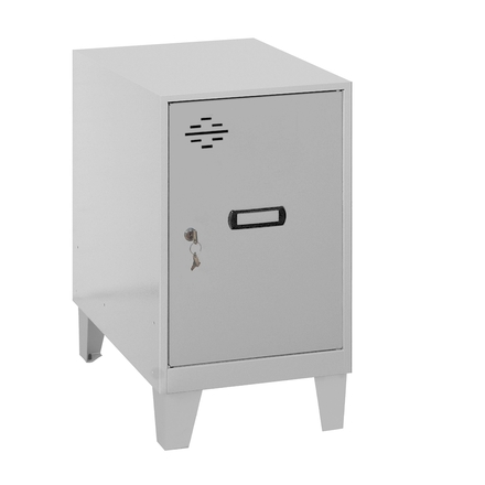 Vestiaire métallique monté 575x300x500 - Gris - SIMON RACK - 8425437119576