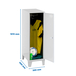 Vestiaire métallique 1015x300x500 - Galvanisé/Blanc - SIMON RACK - 8425437120268