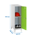 Vestiaire métallique monté 1015x300x500 - Gris/Vert - SIMON RACK - 8425437120527