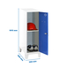Vestiaire métallique monté 1015x300x500 - Bleu - SIMON RACK - 8425437120602