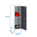 Vestiaire métallique monté 1015x300x500 - Bleu/Anthracite - SIMON RACK - 8425437120619