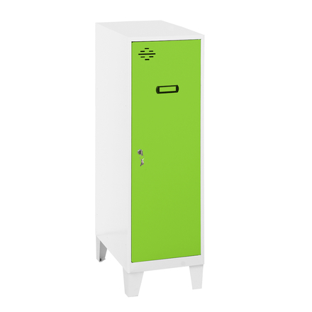 Vestiaire métallique monté 1015x300x500 - Bleu/Vert - SIMON RACK - 8425437120657