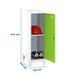 Vestiaire métallique monté 1015x300x500 - Bleu/Vert - SIMON RACK - 8425437120657