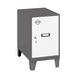 Vestiaire métallique monté 575x400x500 - Anthracite/Blanc - SIMON RACK - 8425437121036