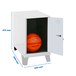 Vestiaire métallique 575x400x500 - Blanc - SIMON RACK - 8425437121265