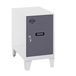 Vestiaire métallique 575x400x500 - Blanc/Anthracite - SIMON RACK - 8425437121272