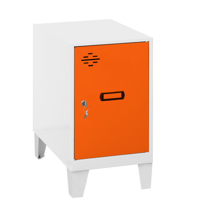 Vestiaire métallique 575x400x500 - Orange - SIMON RACK - 8425437121302
