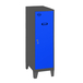 Vestiaire métallique monté 1015x400x500 - Anthracite/Bleu - SIMON RACK - 8425437121418