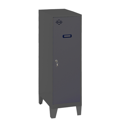 Vestiaire métallique monté 1015x400x500 - Anthracite - SIMON RACK - 8425437121432