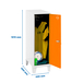 Vestiaire métallique monté 1015x400x500 - Bleu/Orange - SIMON RACK - 8425437121517