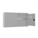 Armoire de rangement - 550x900x275 - Blanc - SIMON RACK - 8425437123023