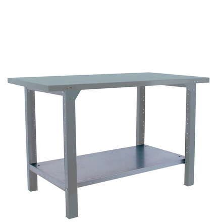 Kit établi mobile Bricolage - 830x1500x730 - 1 niveau Gris - SIMON RACK - 8425437124761