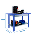 Kit établi mobile Bricolage - 830x1200x730 - 1 niveau Bleu - SIMON RACK - 8425437124815