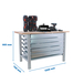 Kit établi mobile Bricolage - 865x1200x750 - 1 niveau Gris - SIMON RACK - 8425437125102