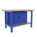 Kit établi mobile Bricolage - 865x1200x750 - 1 niveau Bleu - SIMON RACK - 8425437125171