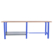 Kit établi mobile Bricolage - 865x2100x750 - 1 niveau Bleu - SIMON RACK - 8425437125232