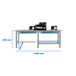 Kit établi mobile Bricolage - 865x2100x750 - 1 niveau Gris - SIMON RACK - 8425437125249