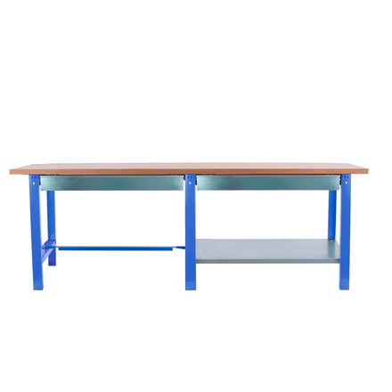 Kit établi mobile Bricolage - 865x2100x750 - 1 niveau Bleu - SIMON RACK - 8425437125256
