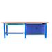 Kit établi mobile Bricolage - 865x2100x750 - 1 niveau Bleu - SIMON RACK - 8425437125317