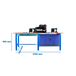 Kit établi mobile Bricolage - 865x2100x750 - 1 niveau Bleu - SIMON RACK - 8425437125317