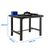 Kit établi mobile Bricolage - 830x1200x730 - 1 niveau Anthracite - SIMON RACK - 8425437125980