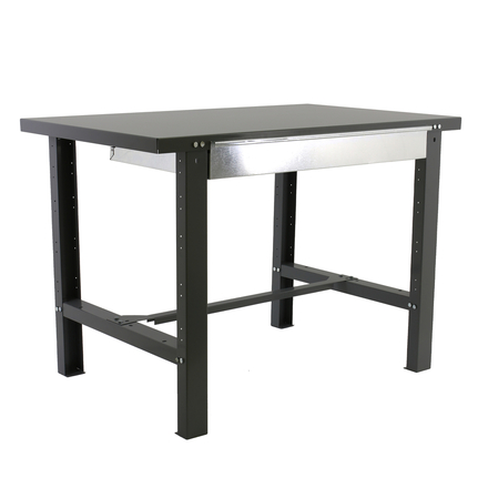 Kit établi mobile Bricolage - 830x1200x730 - 1 niveau Anthracite - SIMON RACK - 8425437126017