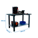 Kit établi mobile Bricolage - 830x1500x730 - 1 niveau Anthracite - SIMON RACK - 8425437126178