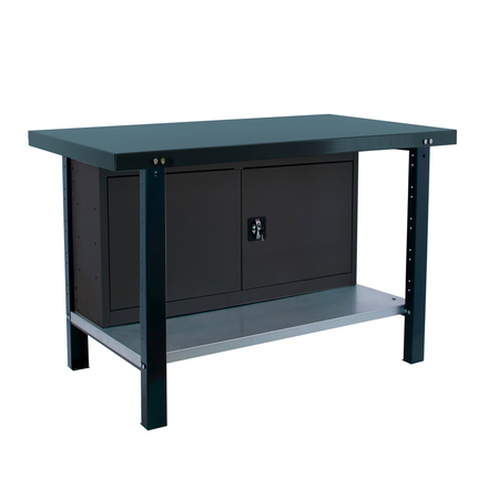 Kit établi mobile Bricolage - 830x1500x730 - 1 niveau Anthracite - SIMON RACK - 8425437126260