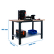 Kit établi mobile Bricolage - 865x1800x750 - 1 niveau Anthracite - SIMON RACK - 8425437126307