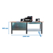 Kit établi mobile Bricolage - 865x2100x750 - 1 niveau Anthracite - SIMON RACK - 8425437126420