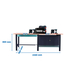Kit établi mobile Bricolage - 865x2100x750 - 1 niveau Anthracite - SIMON RACK - 8425437126444