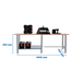 Kit établi mobile Bricolage - 865x2600x750 - 1 niveau Gris - SIMON RACK - 8425437126475