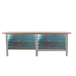Kit établi mobile Bricolage - 865x2600x750 - 1 niveau Gris - SIMON RACK - 8425437126567