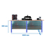Kit établi mobile Bricolage - 865x2600x750 - 1 niveau Bleu - SIMON RACK - 8425437126574