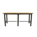 Kit établi mobile Bricolage - 865x2100x750 - 1 niveau Anthracite/Bois - SIMON RACK - 8425437126758