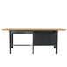 Kit établi mobile Bricolage - 865x2100x750 - 1 niveau Anthracite - SIMON RACK - 8425437126871