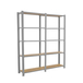 Rayonnage de bureau charge légère sans vis 2100x1600x300 - 5 niveaux Gris - SIMON RACK - 8425437127540