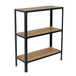 Rayonnage intérieur 900x1000x300 - 3 niveaux Anthracite - SIMON RACK - 8425437128875