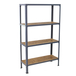 Rayonnage intérieur 1600x800x300 - 4 niveaux Gris - SIMON RACK - 8425437128882