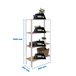 Rayonnage intérieur 1600x800x300 - 4 niveaux Blanc - SIMON RACK - 8425437128899