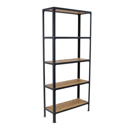 Rayonnage intérieur 1800x800x300 - 5 niveaux Anthracite - SIMON RACK - 8425437128967