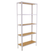 Rayonnage intérieur 1800x1000x300 - 5 niveaux Blanc - SIMON RACK - 8425437128981