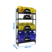 Rayonnage léger tri de bouteille sans vis 1000x1000x300 - 4 niveaux Anthracite - SIMON RACK - 8425437129674