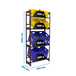 Rayonnage léger tri de bouteille sans vis 2000x800x300 - 4 niveaux Anthracite - SIMON RACK - 8425437129698