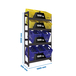 Rayonnage léger tri de bouteille sans vis 2000x1000x300 - 4 niveaux Anthracite - SIMON RACK - 8425437129704