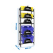 Rayonnage léger tri de bouteille sans vis 2000x800x300 - 5 niveaux Anthracite - SIMON RACK - 8425437129711