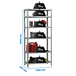 Rayonnage métallique léger à vis 2000x1000x300 - 6 niveaux Galvanisé - SIMON RACK - 8425437129896