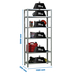 Rayonnage métallique léger à vis 2000x1100x300 - 6 niveaux Galvanisé - SIMON RACK - 8425437129957